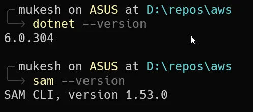 aws-sam-cli-for-dotnet-developers aws-sam-cli-for-dotnet-developers