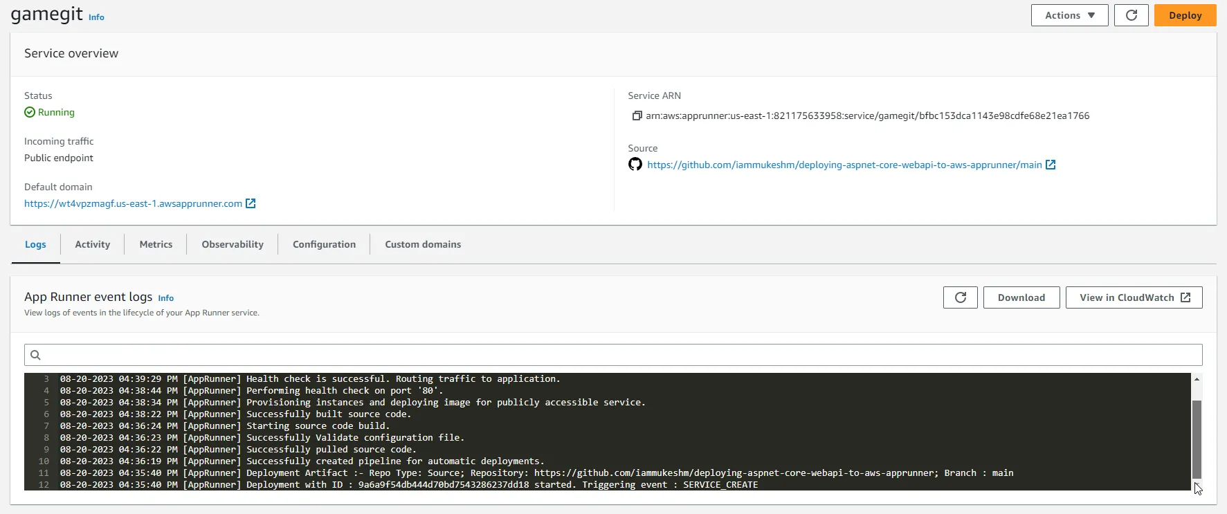 deploying-aspnet-core-webapi-to-aws-app-runner deploying-aspnet-core-webapi-to-aws-app-runner
