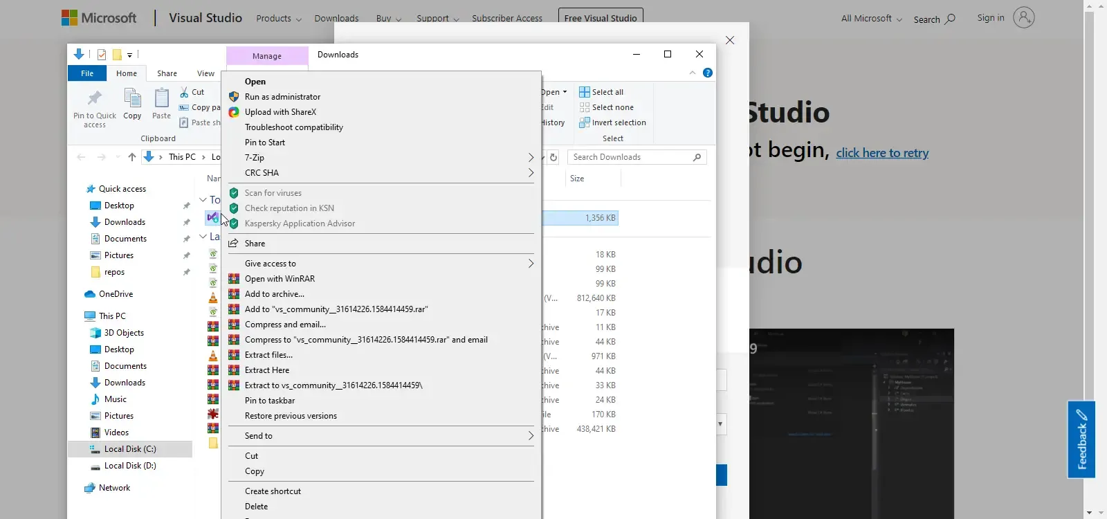 install visual studio 2019 community install visual studio 2019 community