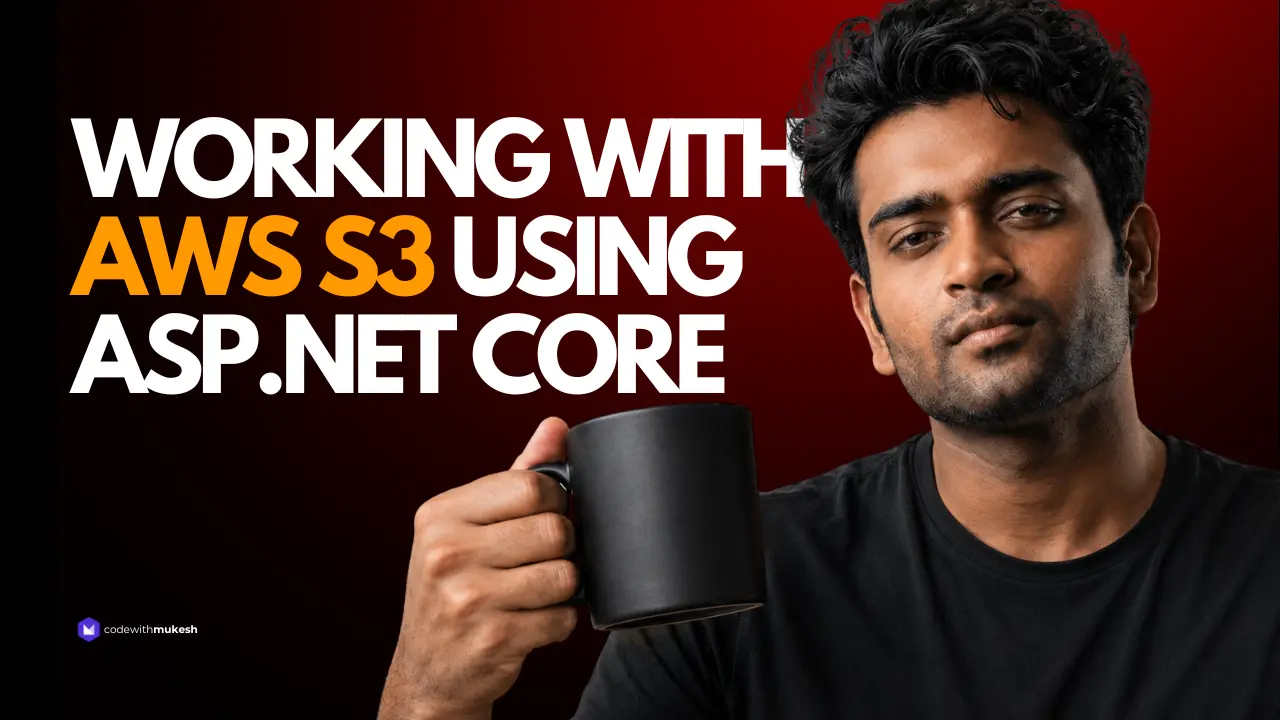 Working with AWS S3 using ASP.NET Core (.NET 10) - Upload, Download & Delete Files