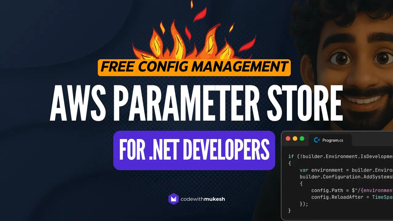 AWS Systems Manager Parameter Store for .NET Developers – Free Configuration Management