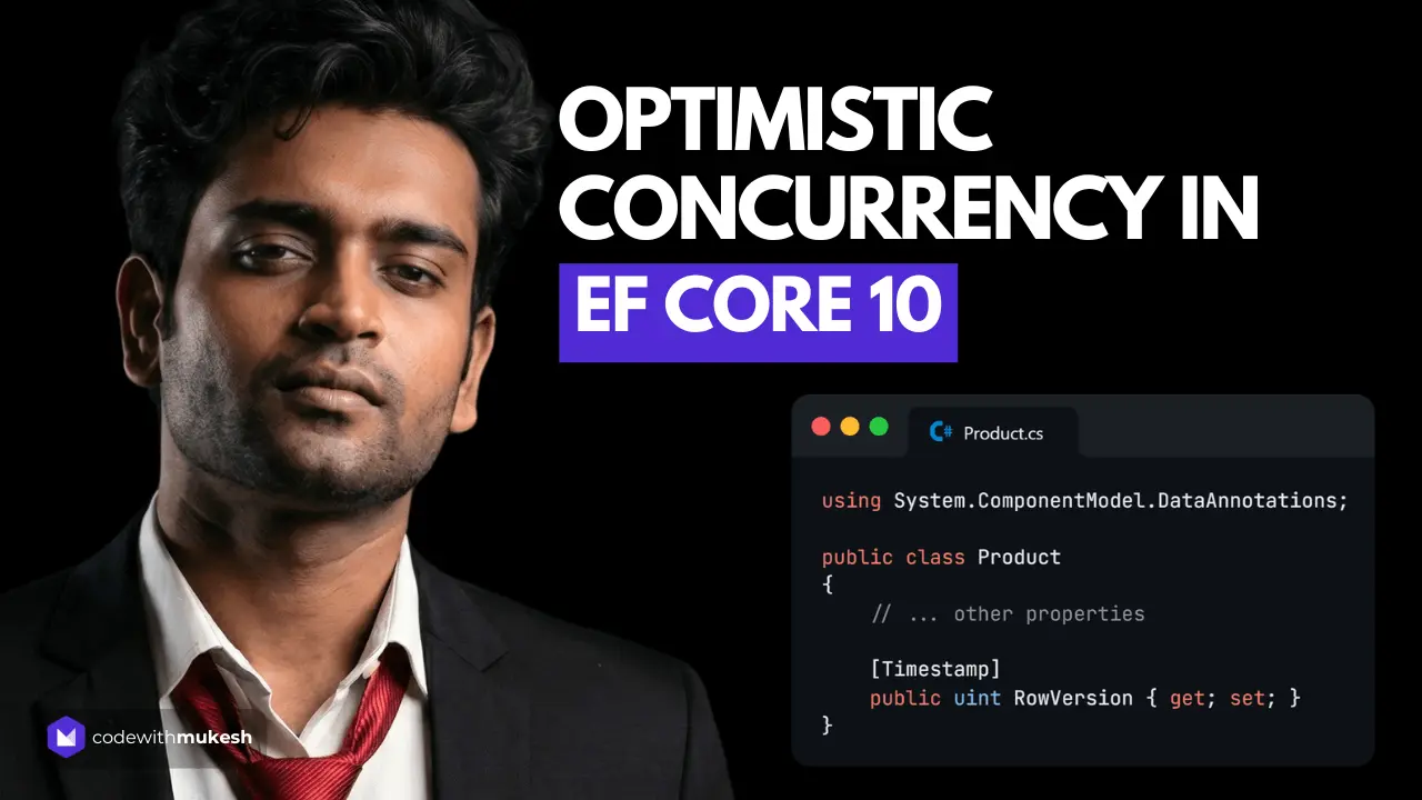 Optimistic Concurrency in EF Core 10: ASP.NET Core Web API Guide