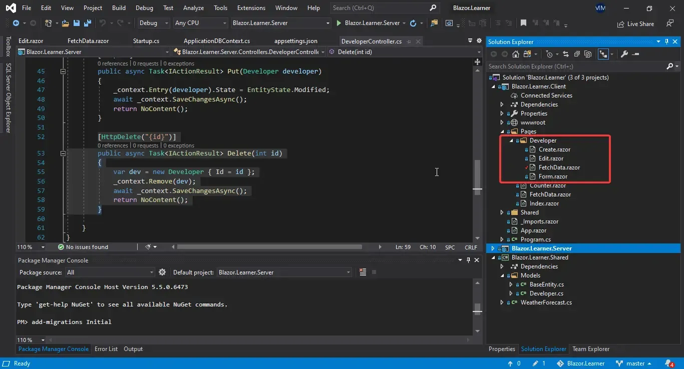 blazor-crud-with-entity-framework-core blazor-crud-with-entity-framework-core