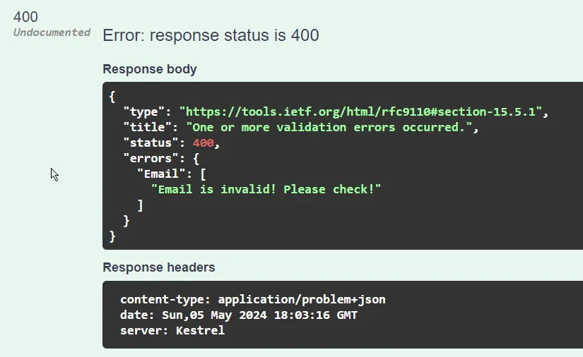 Custom FluentValidation Error Message