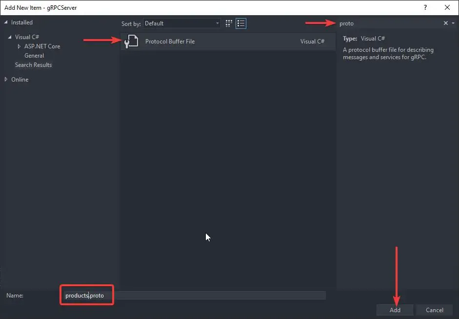 grpc-in-aspnet-core-getting-started grpc-in-aspnet-core-getting-started