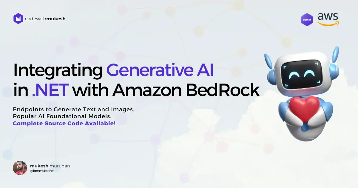 Generative AI in .NET with Amazon Bedrock - Add AI to Your Web API