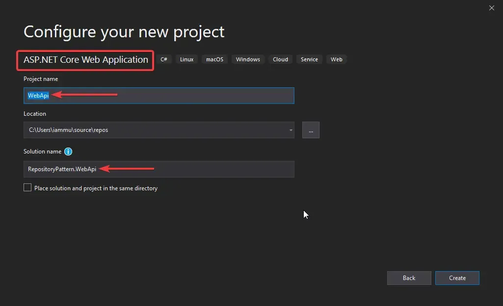 repository-pattern-in-aspnet-core repository-pattern-in-aspnet-core