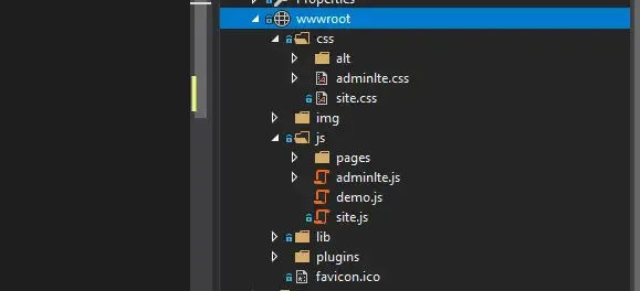 integrating-adminlte-with-aspnet-core integrating-adminlte-with-aspnet-core